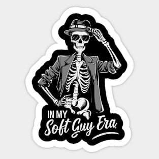 In my soft guy era Sticker